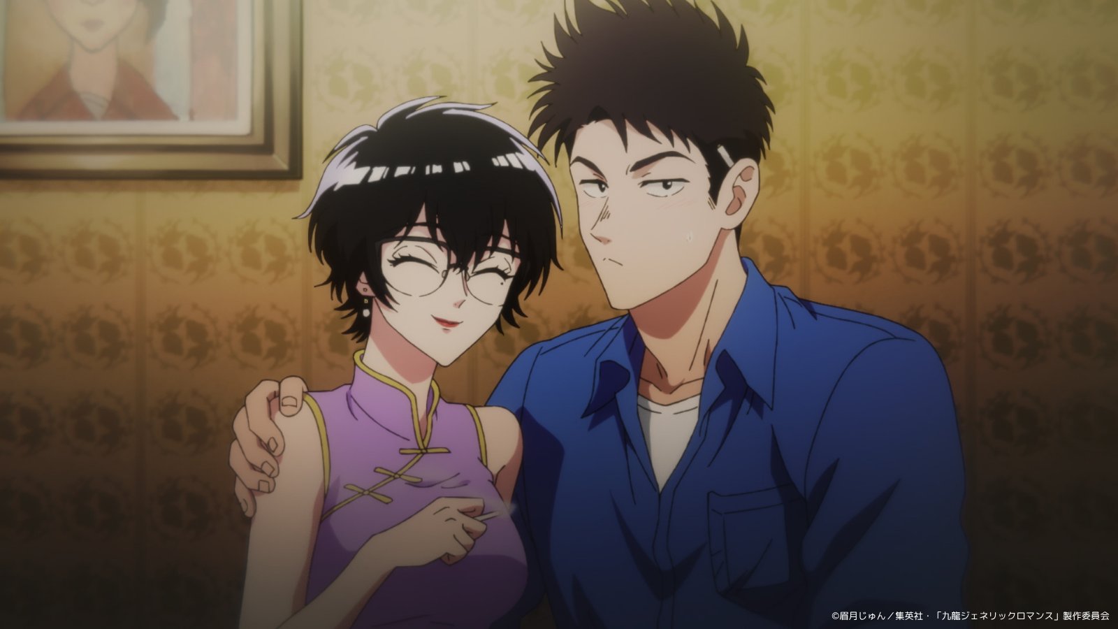 アニメ『九龍ジェネリックロマンス』のミステリー要素を象徴する写真